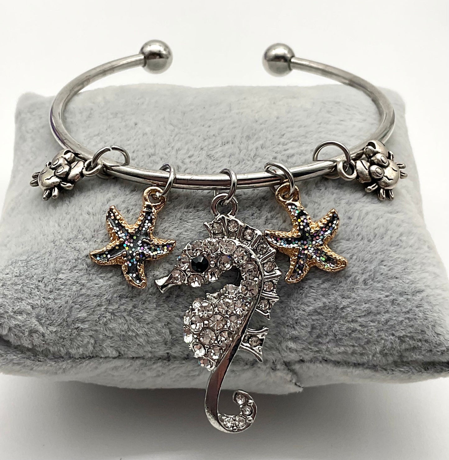Ocean Theme Star Fish and Sea Horse Beach Summer Bracelet - Pandora