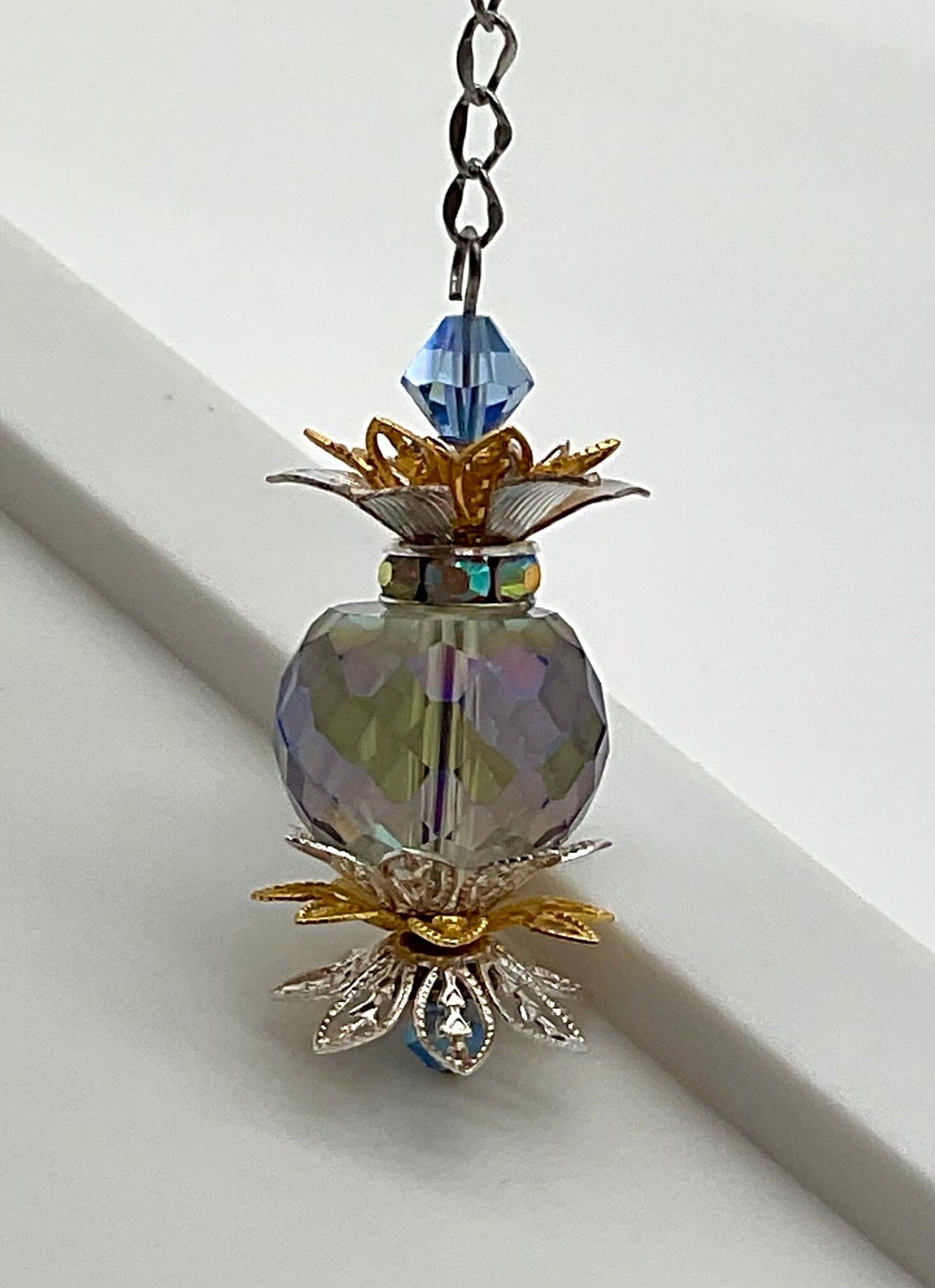 Pick - A - Pineapple Crystal Pineapple Charleston Style Jewelry Rear View Mirror Car Ornament - Assorted Styles