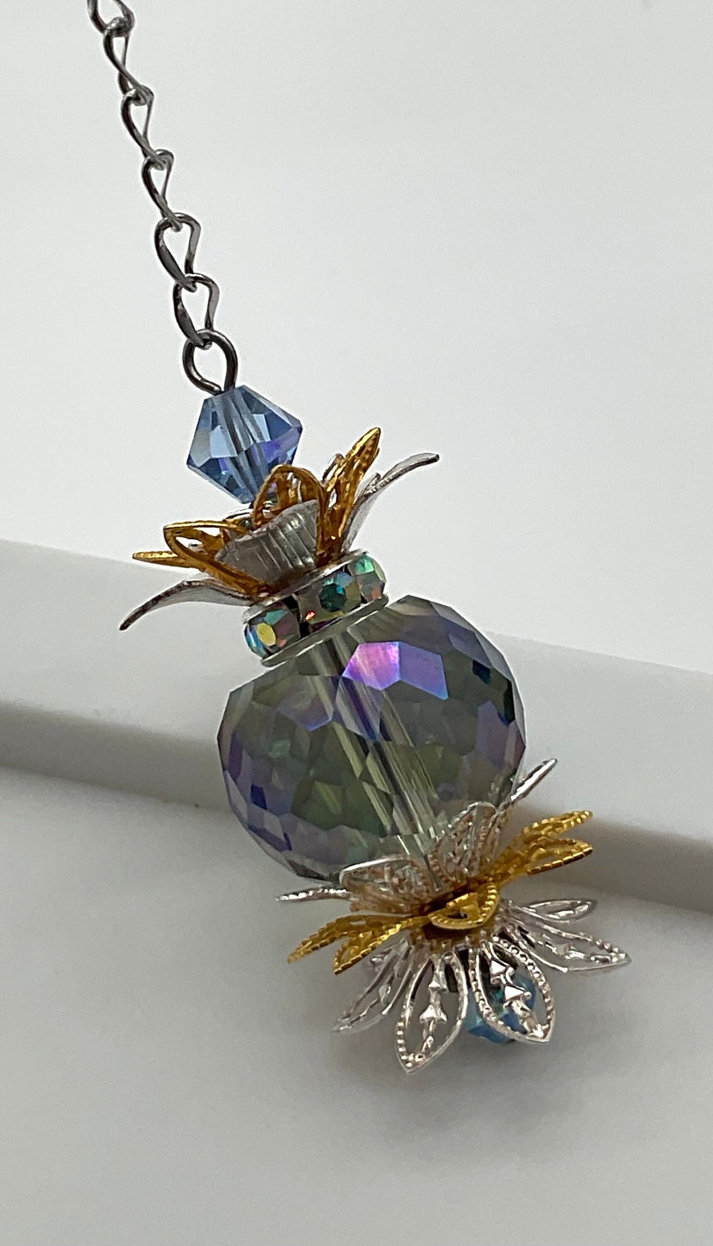 Pick - A - Pineapple Crystal Pineapple Charleston Style Jewelry Rear View Mirror Car Ornament - Assorted Styles