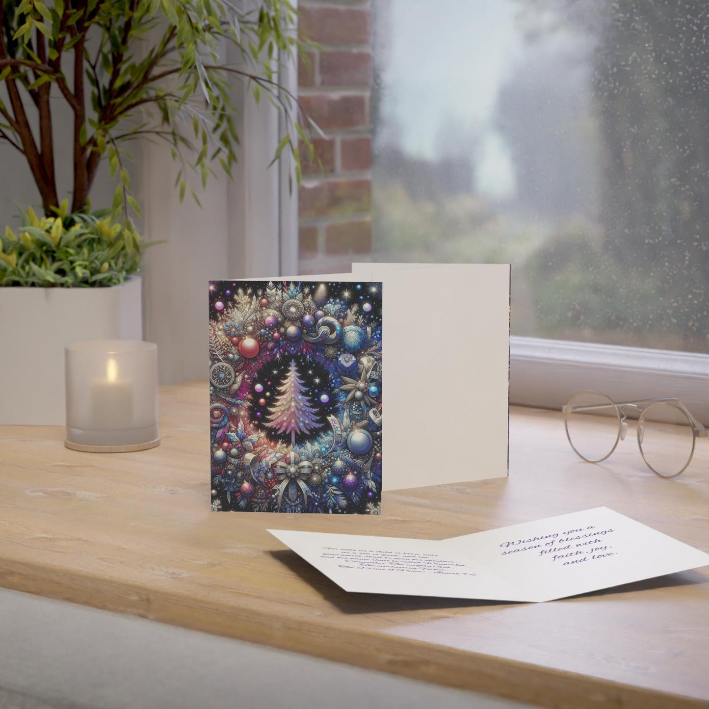 Greeting Cards (1, 10, 30, and 50pcs) Christmas Holiday Cards