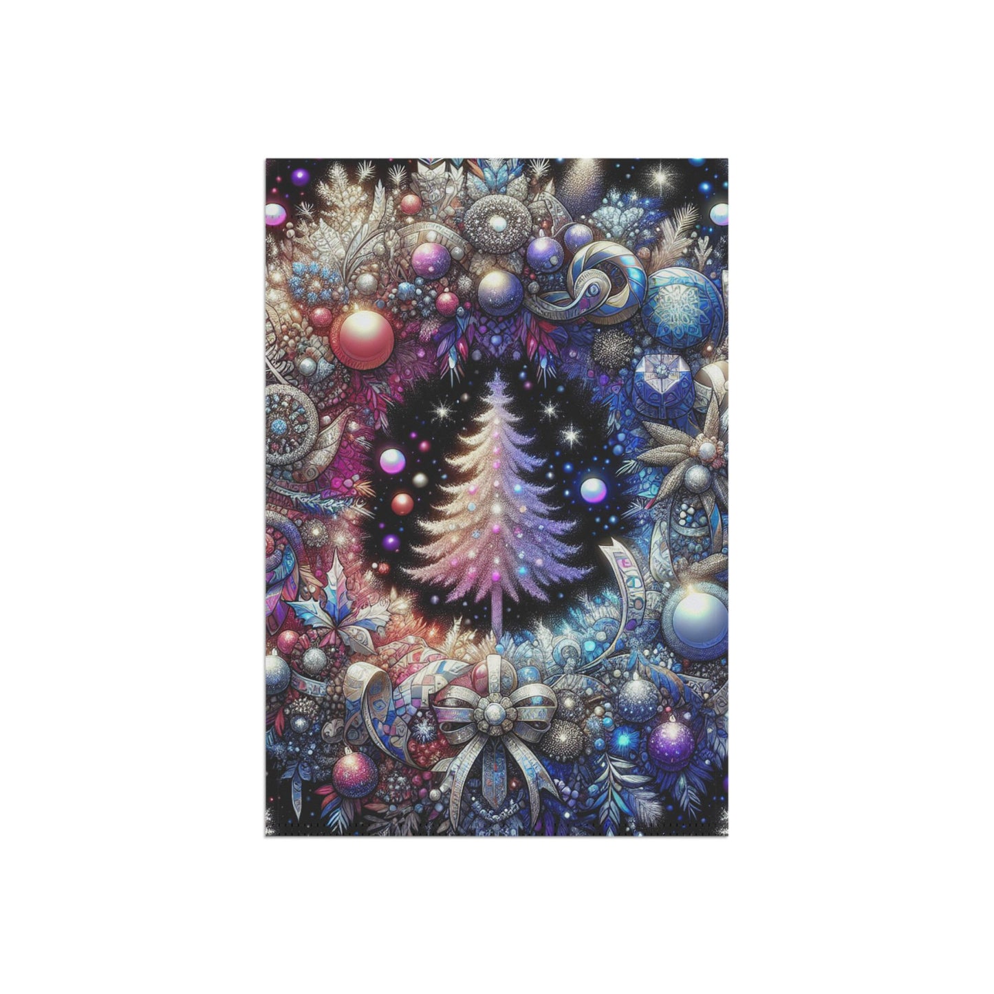 Garden & House Banner - Christmas Flag
