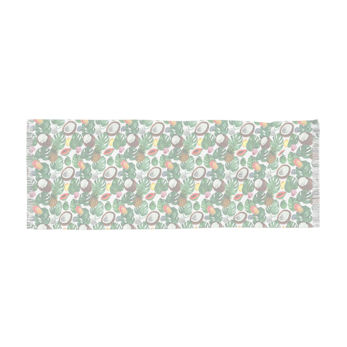 Light Scarf Women's Tropical Print Scarf
