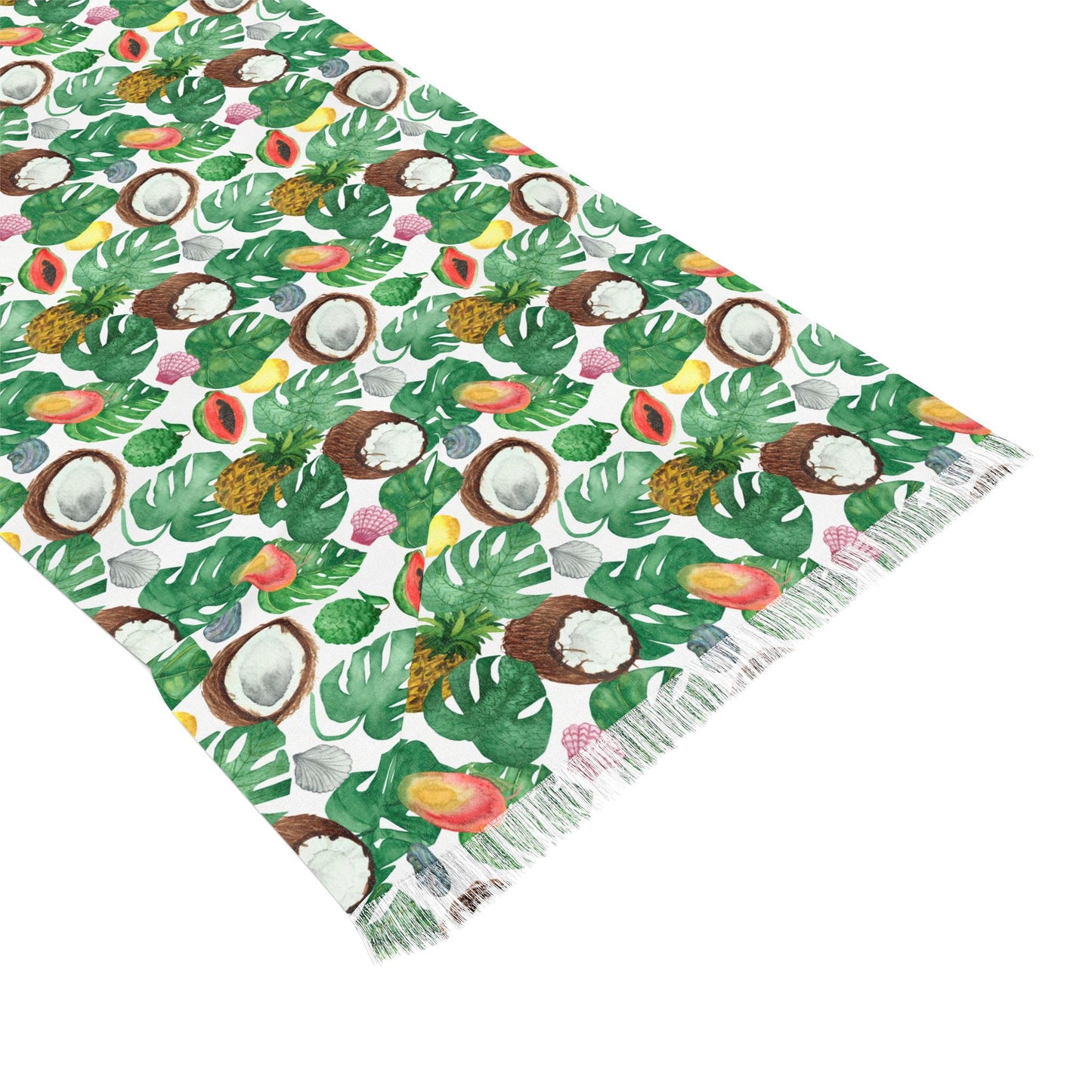 Light Scarf Women's Tropical Print Scarf