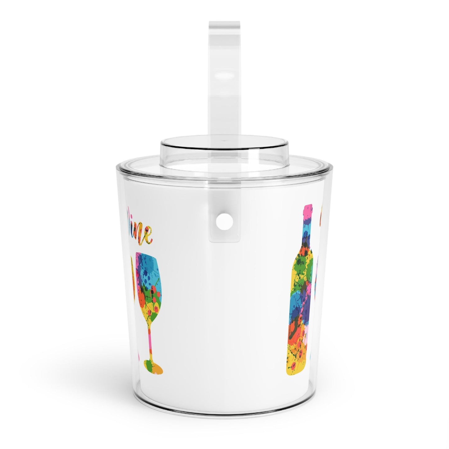 Ice Bucket with Tongs Insulated Cooler Bucket