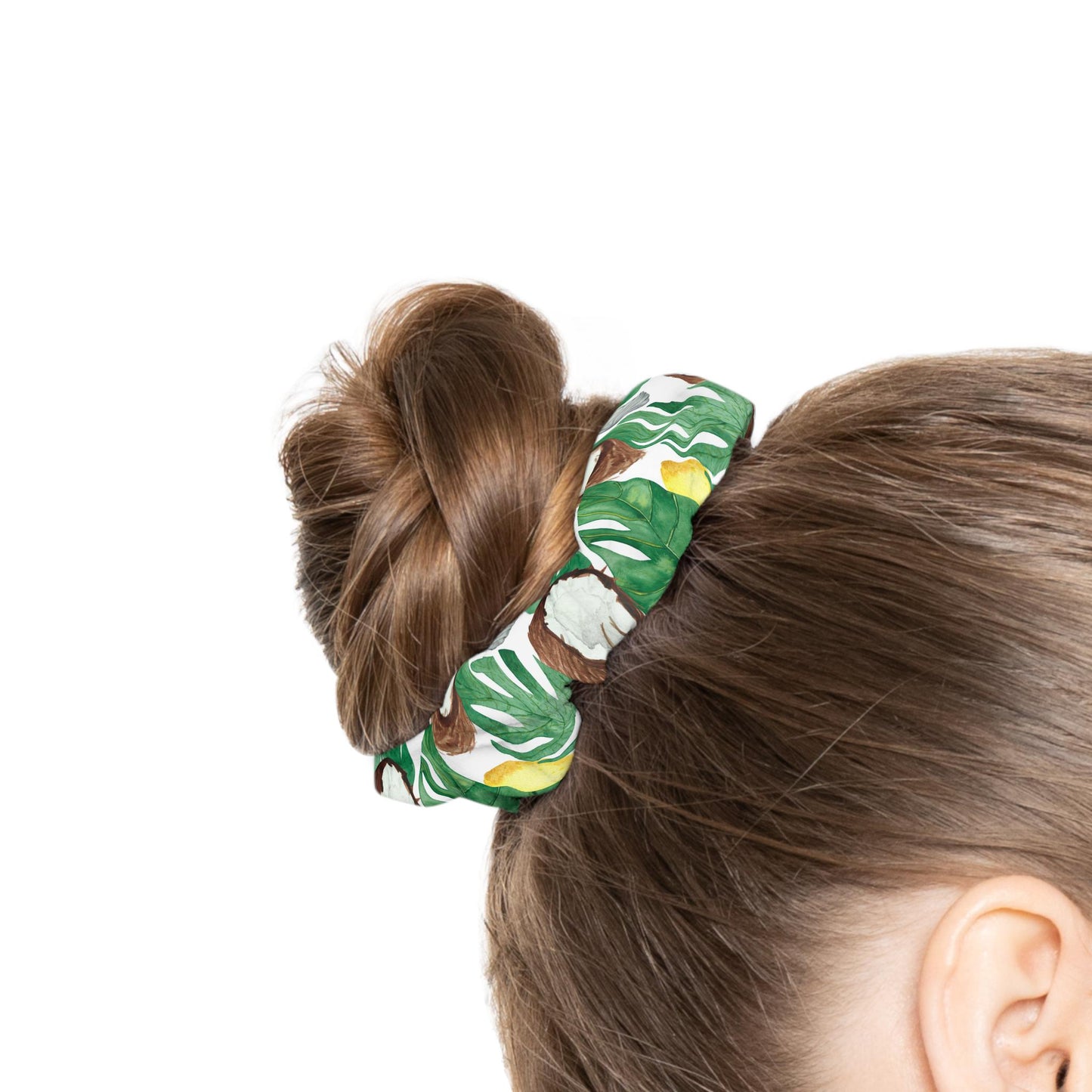 Scrunchie Hair Tie - Tropical Print