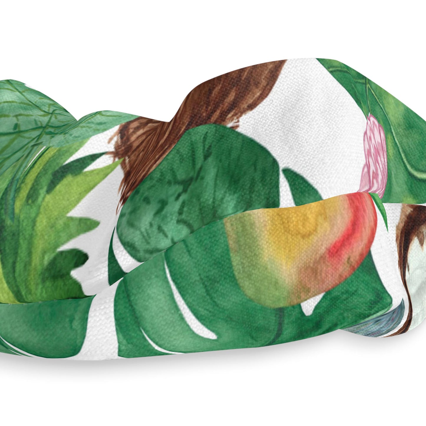 Scrunchie Hair Tie - Tropical Print