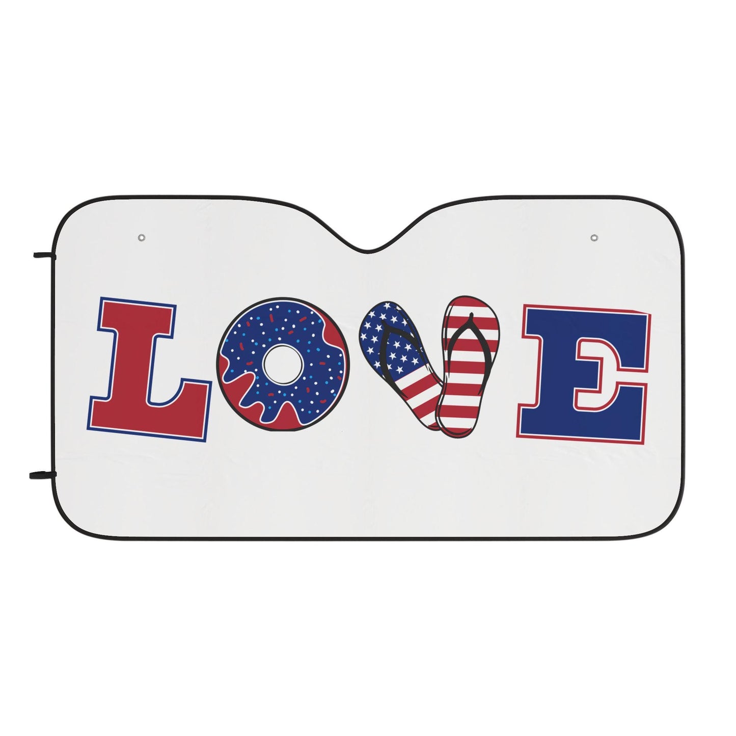 Car Sun Shades - Love Sun Reflector for Automobile