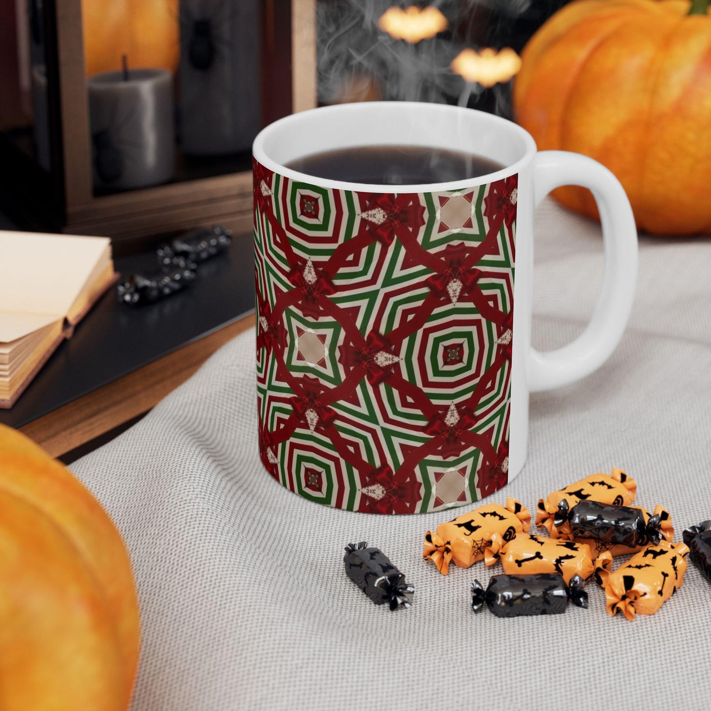 Ceramic Mug, (11oz, 15oz) Christmas Coffee Cup
