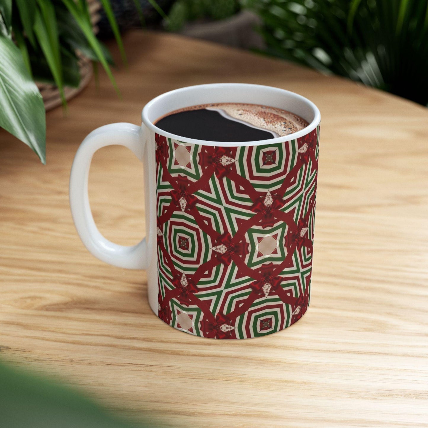 Ceramic Mug, (11oz, 15oz) Christmas Coffee Cup