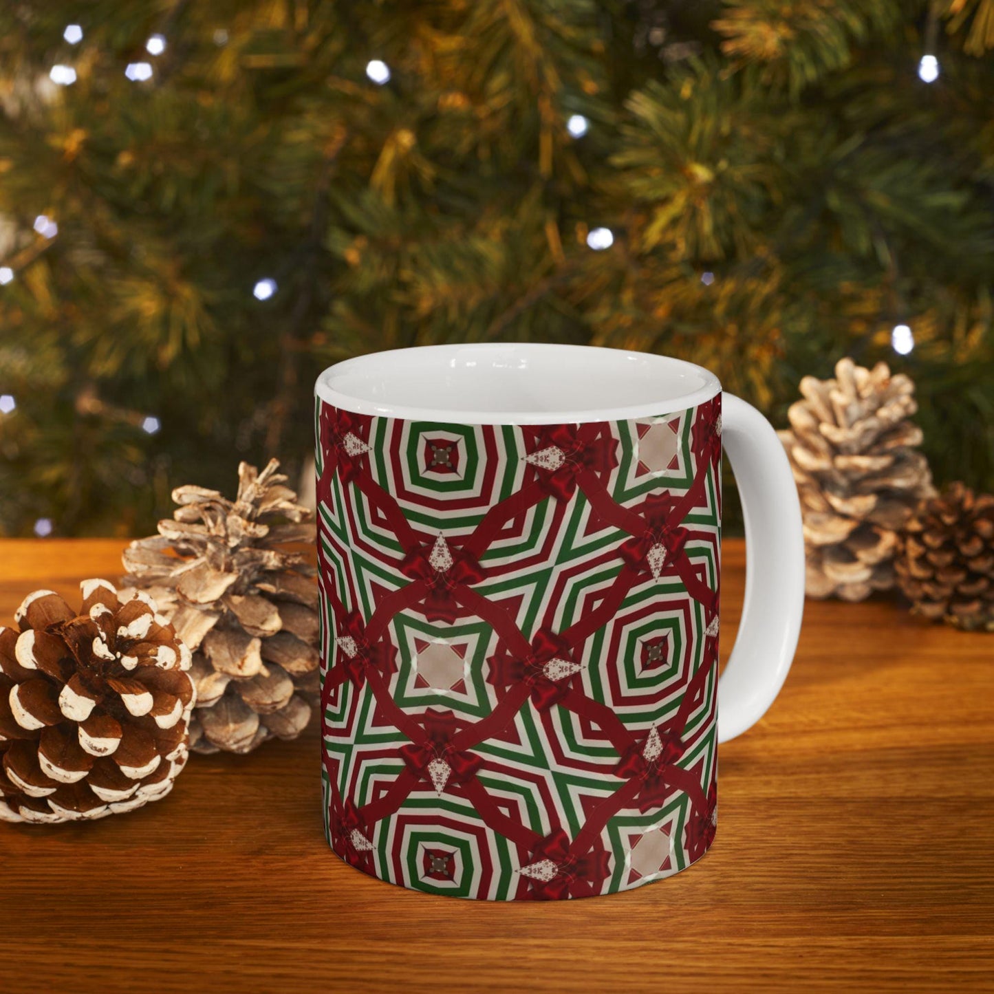 Ceramic Mug, (11oz, 15oz) Christmas Coffee Cup