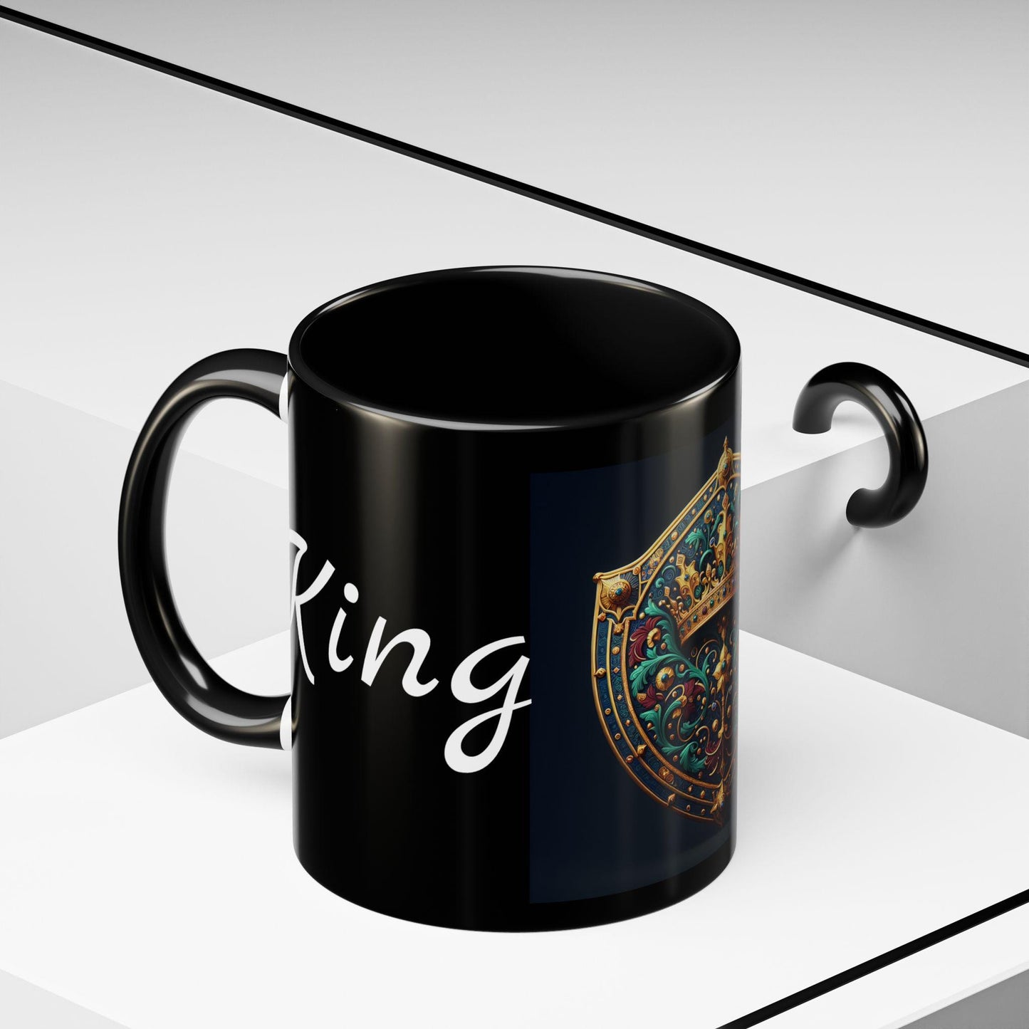 Accent Coffee Mug (11, 15oz) Dad Coffee Cup