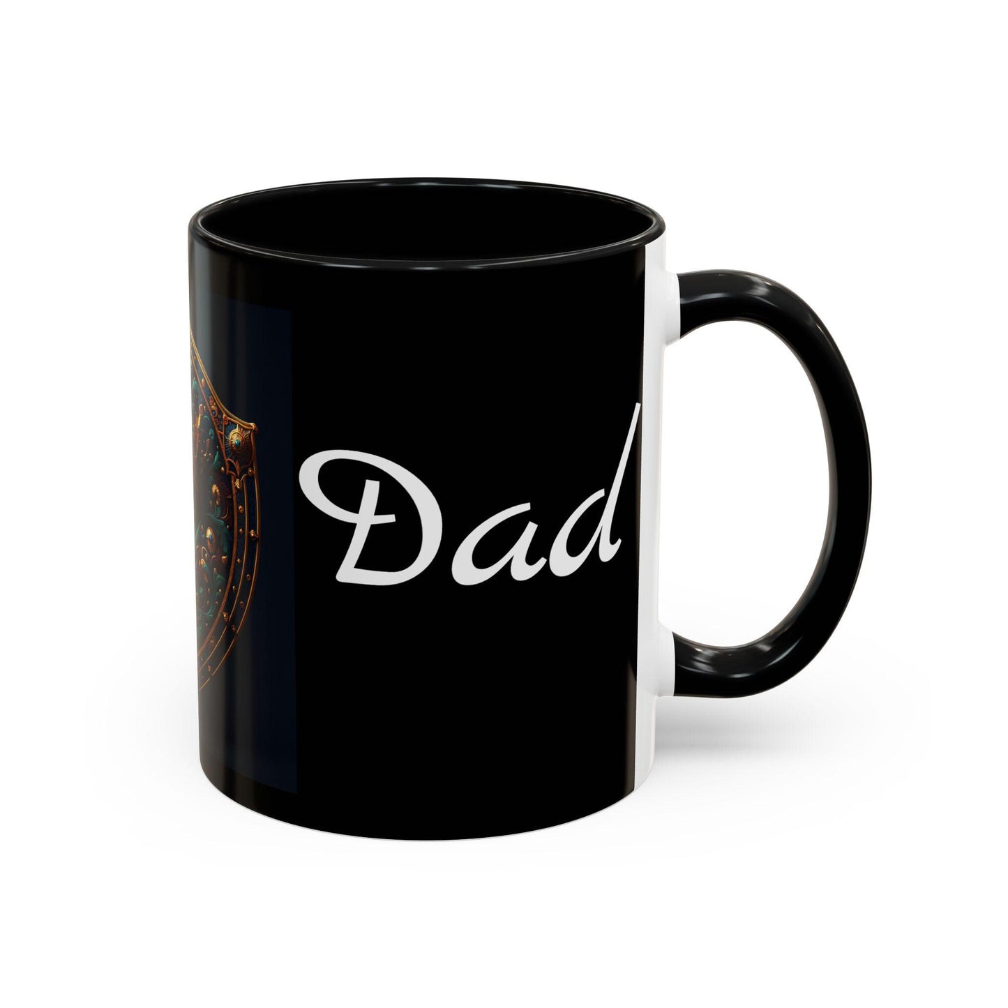 Accent Coffee Mug (11, 15oz) Dad Coffee Cup