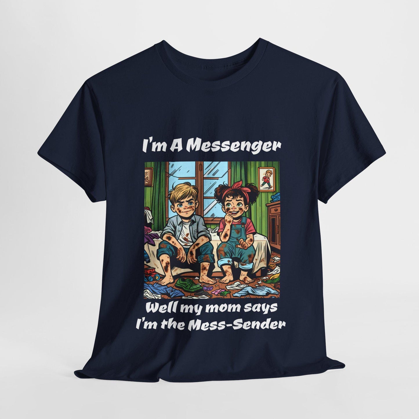 Unisex Heavy Cotton Tee - Messenger