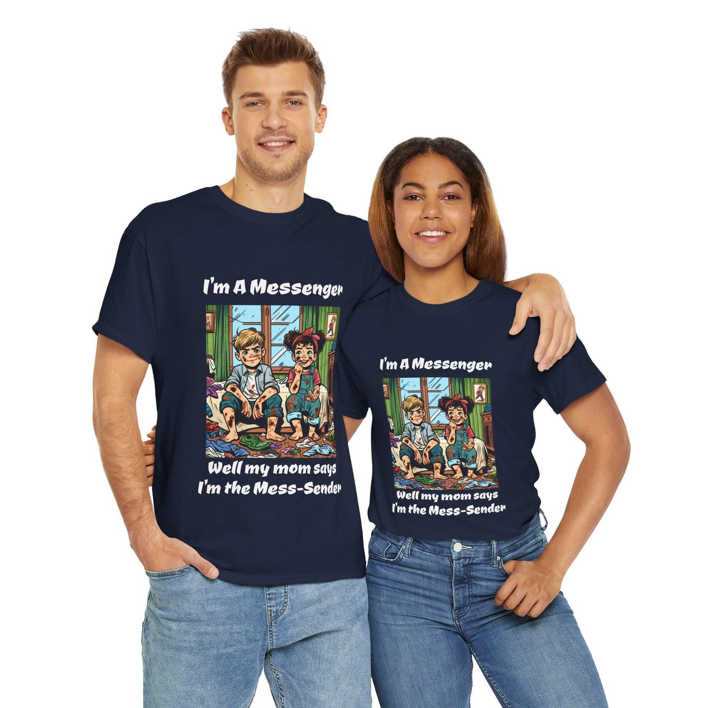 Unisex Heavy Cotton Tee - Messenger