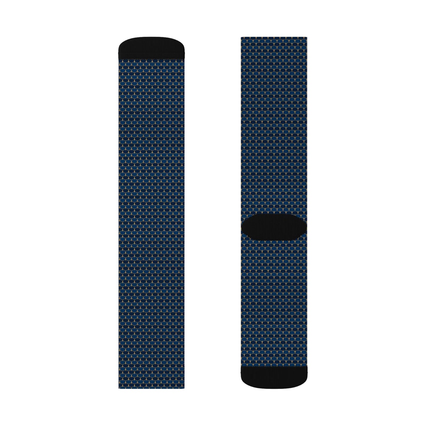 Sublimation Socks - Navy Business Dress Socks