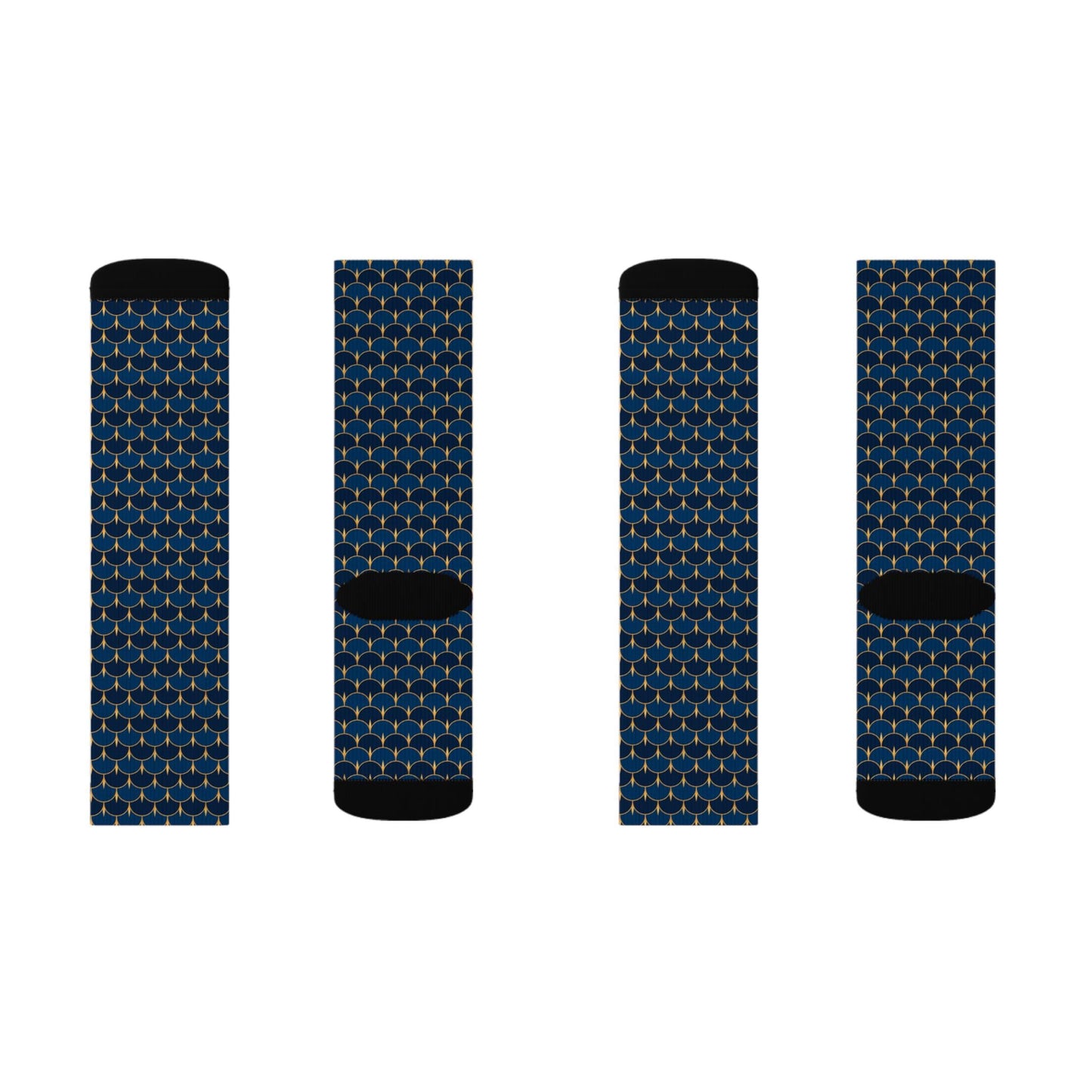 Copy of Sublimation Socks - Navy Blue Dress Business Socks Male or Female