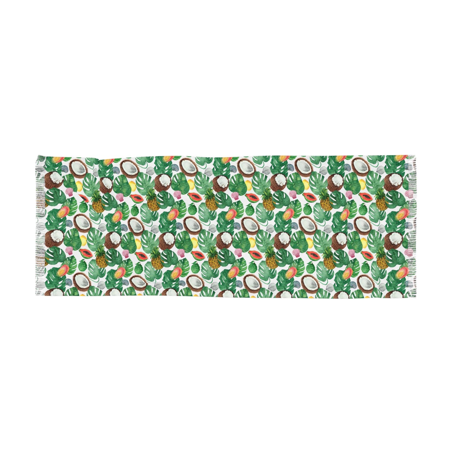 Light Scarf Women's Tropical Print Scarf