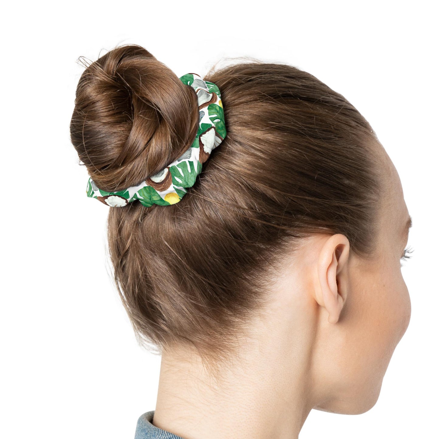 Scrunchie Hair Tie - Tropical Print