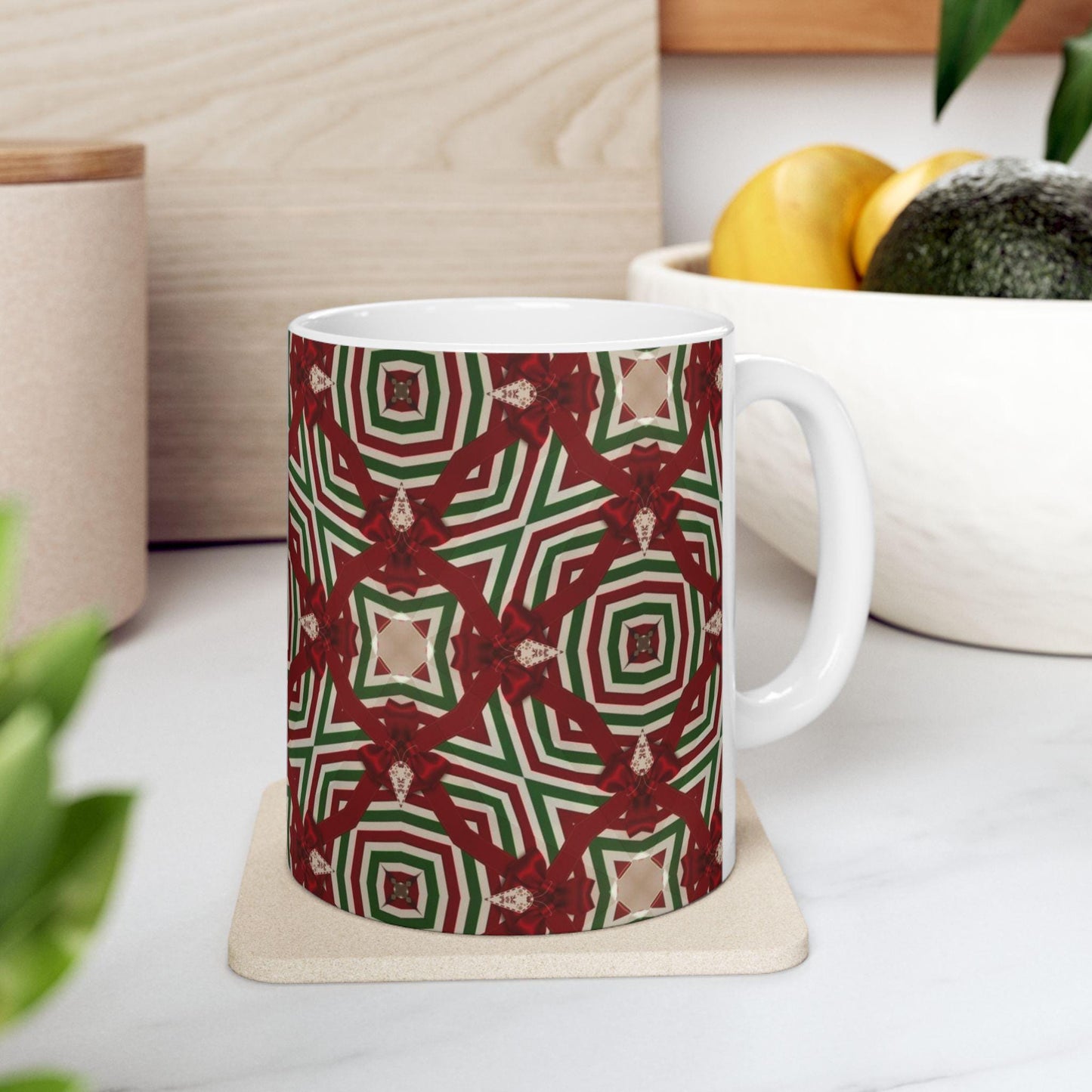Ceramic Mug, (11oz, 15oz) Christmas Coffee Cup