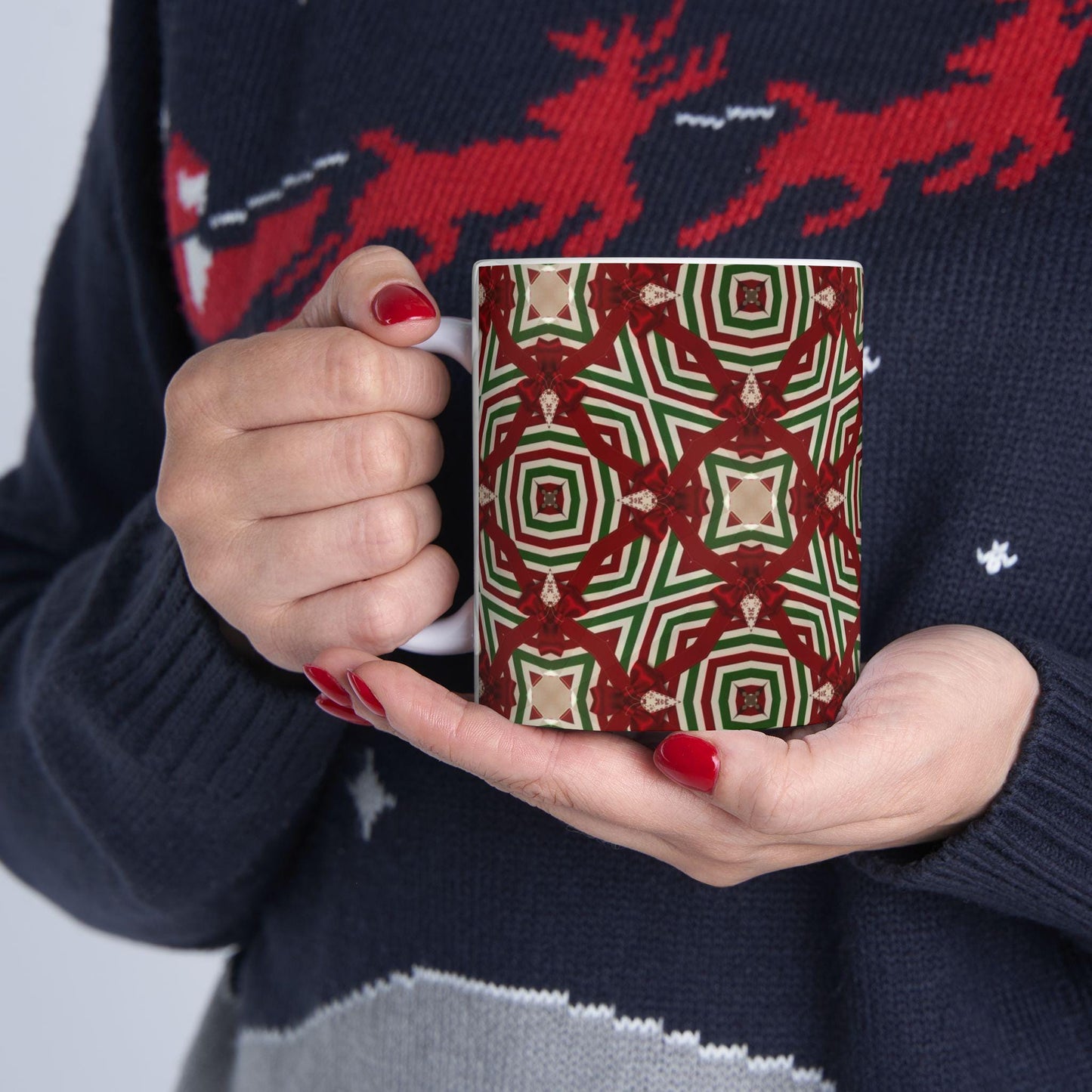 Ceramic Mug, (11oz, 15oz) Christmas Coffee Cup