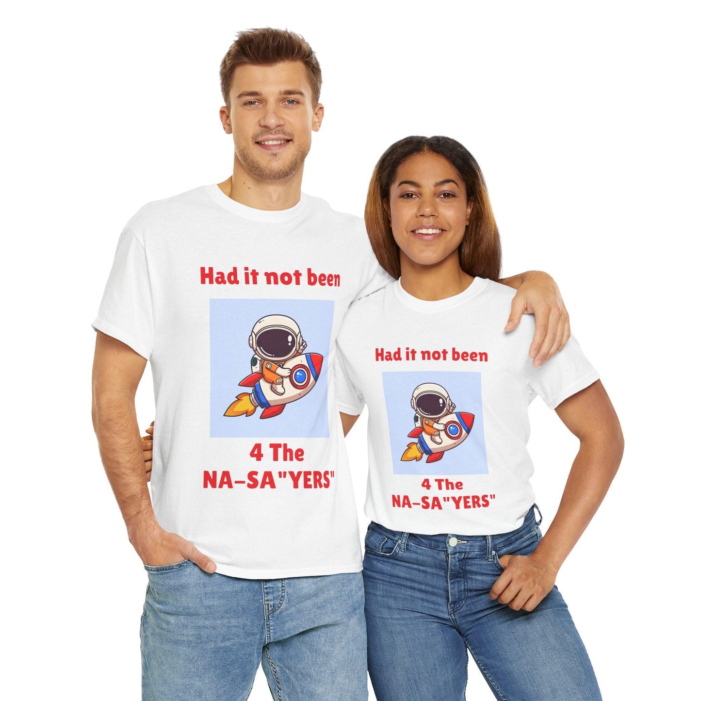 Unisex Heavy Cotton Tee - Nasa