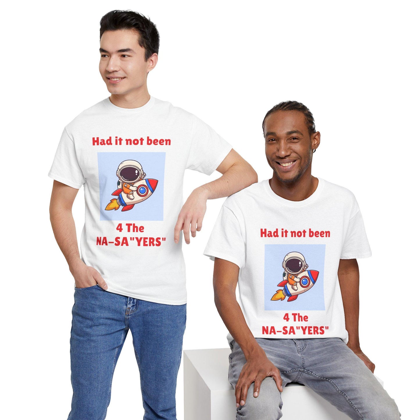 Unisex Heavy Cotton Tee - Nasa