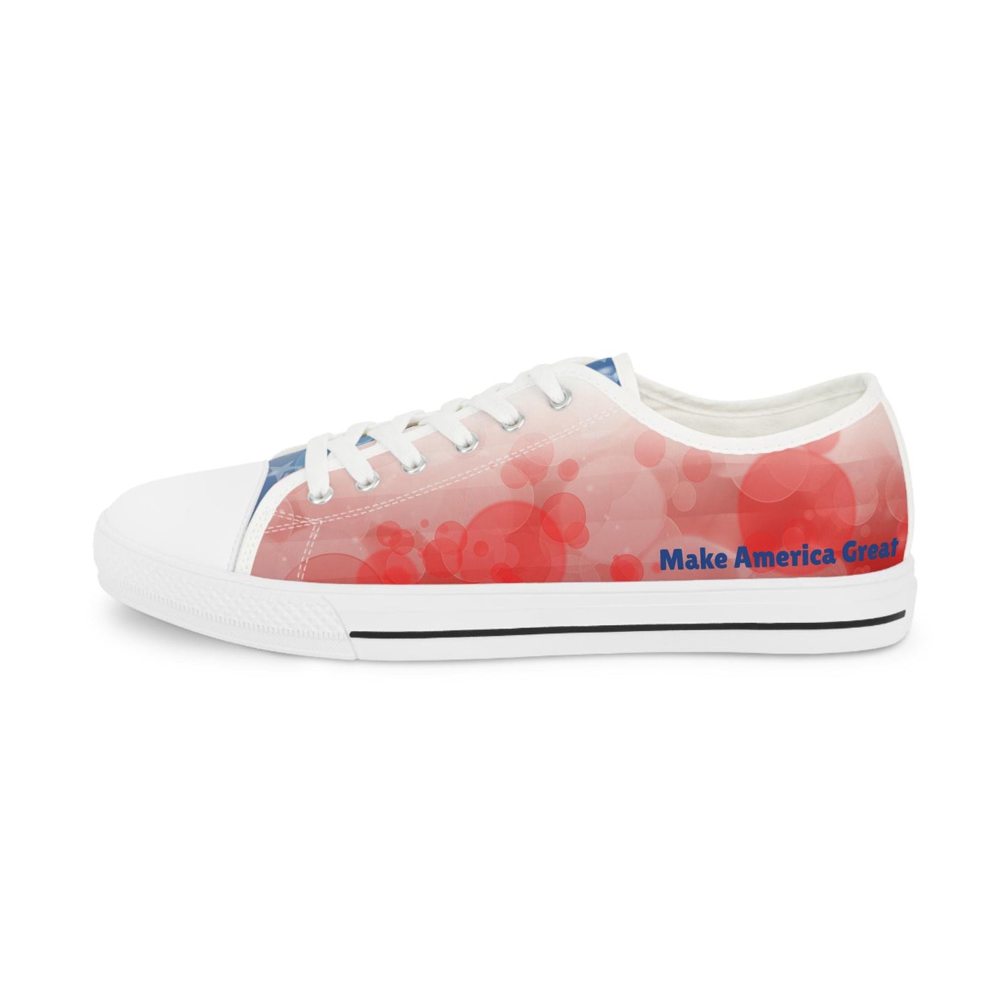Men's Low Top Sneakers 2024 Trump America Shoes