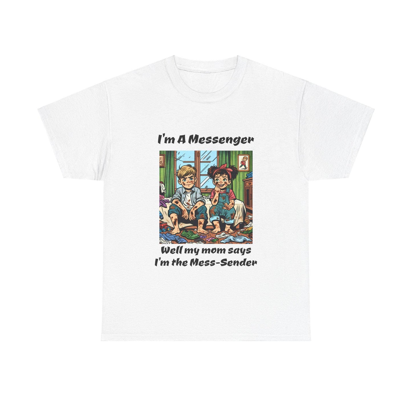 Unisex Heavy Cotton Tee - Messenger