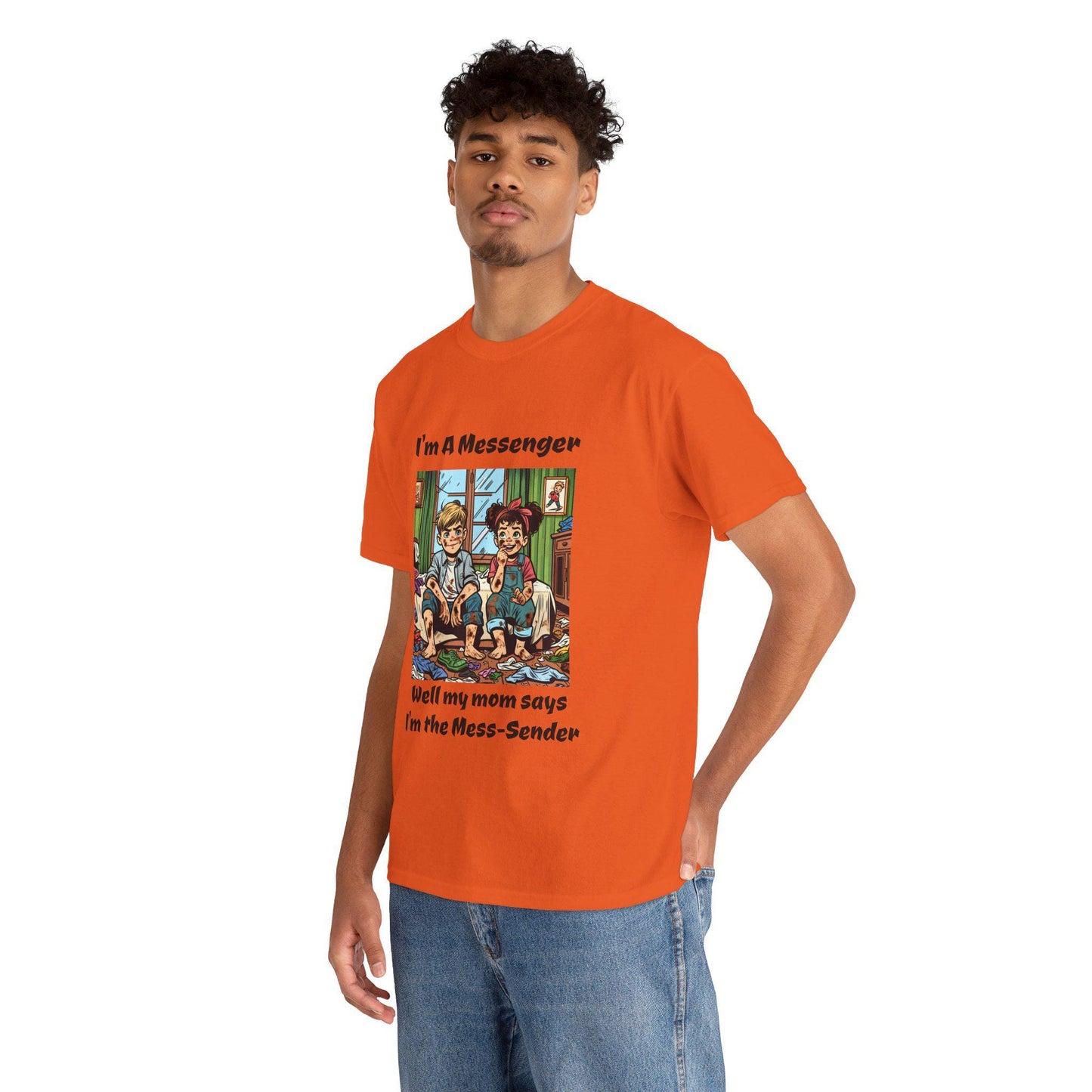 Unisex Heavy Cotton Tee - Messenger