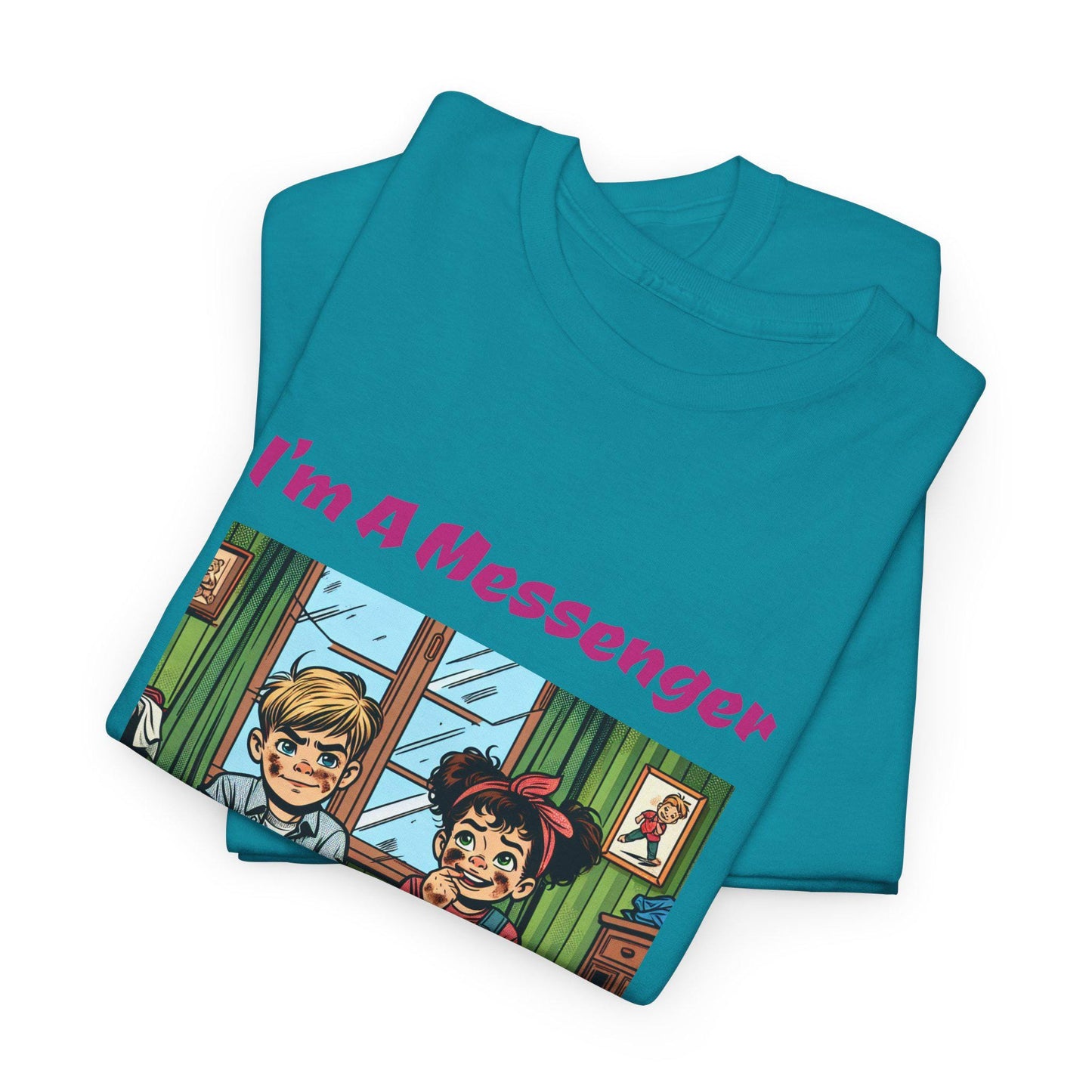 Unisex Heavy Cotton Tee - Messenger