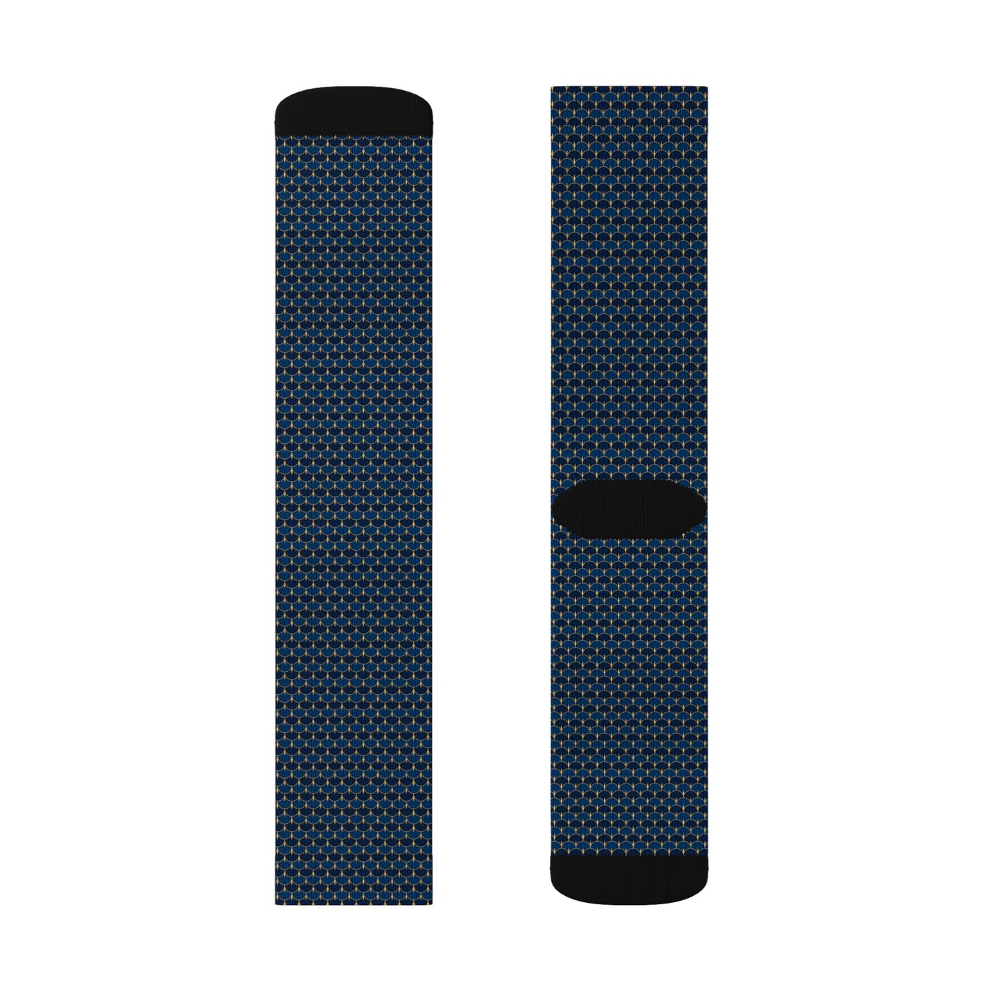 Sublimation Socks - Navy Business Dress Socks
