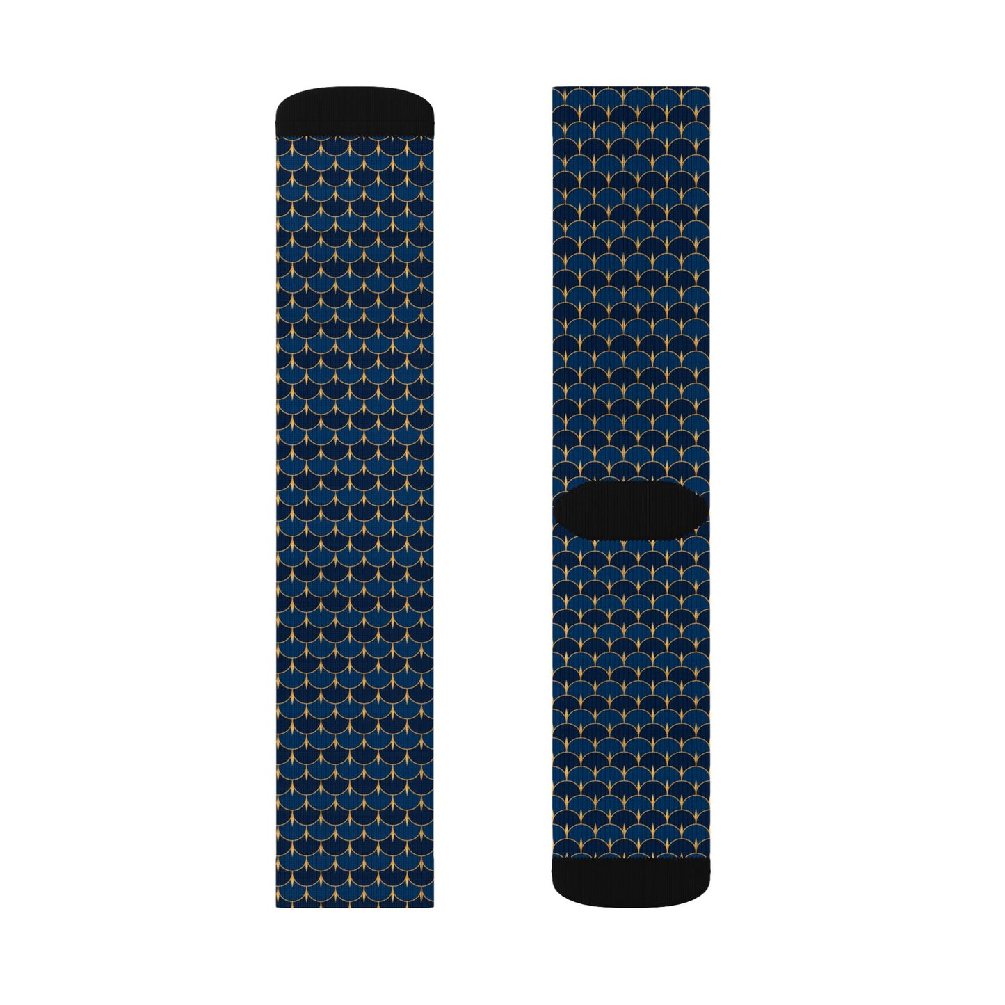 Copy of Sublimation Socks - Navy Blue Dress Business Socks Male or Female