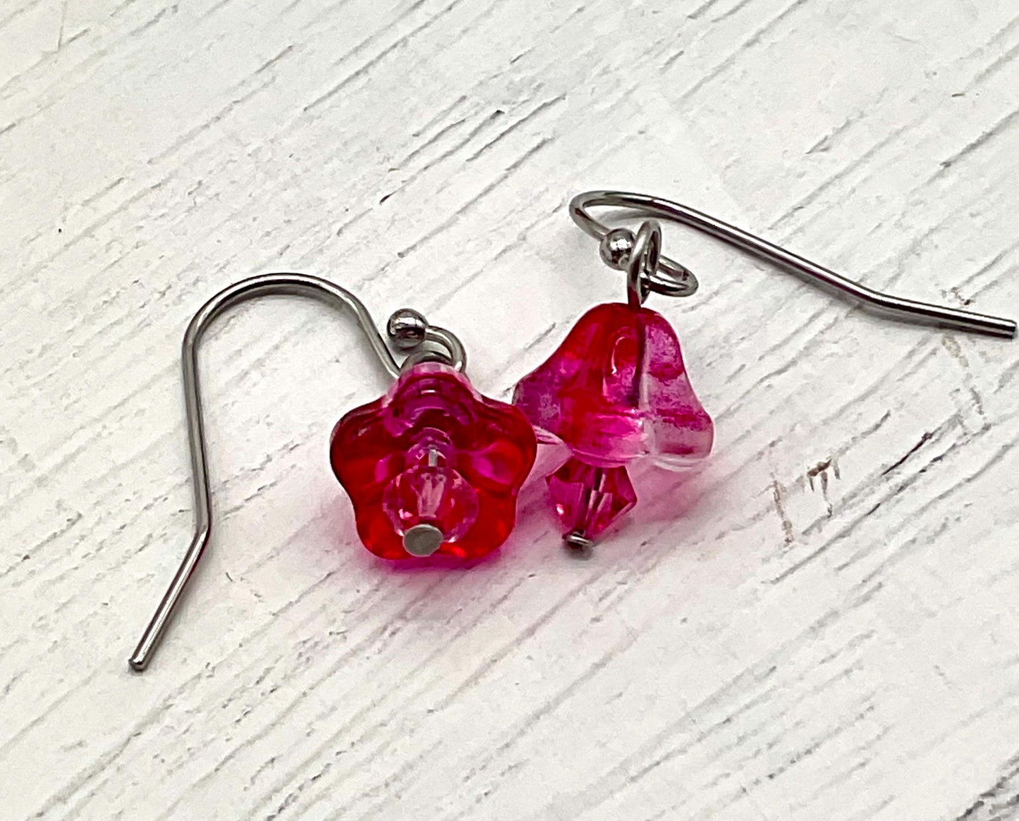 Assorted Floral / Flower Dangle Earrings