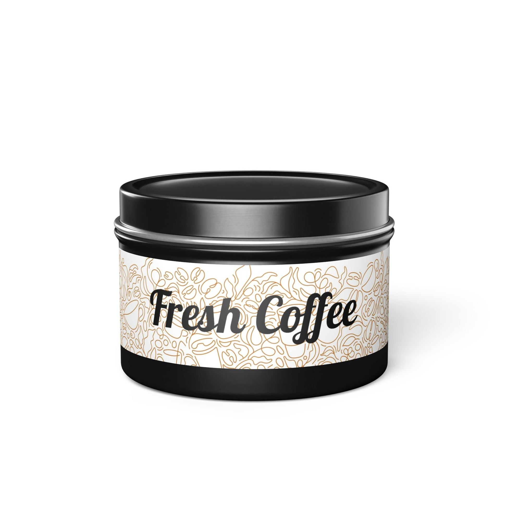 Tin Candles - Soy - Fresh Coffee Scent