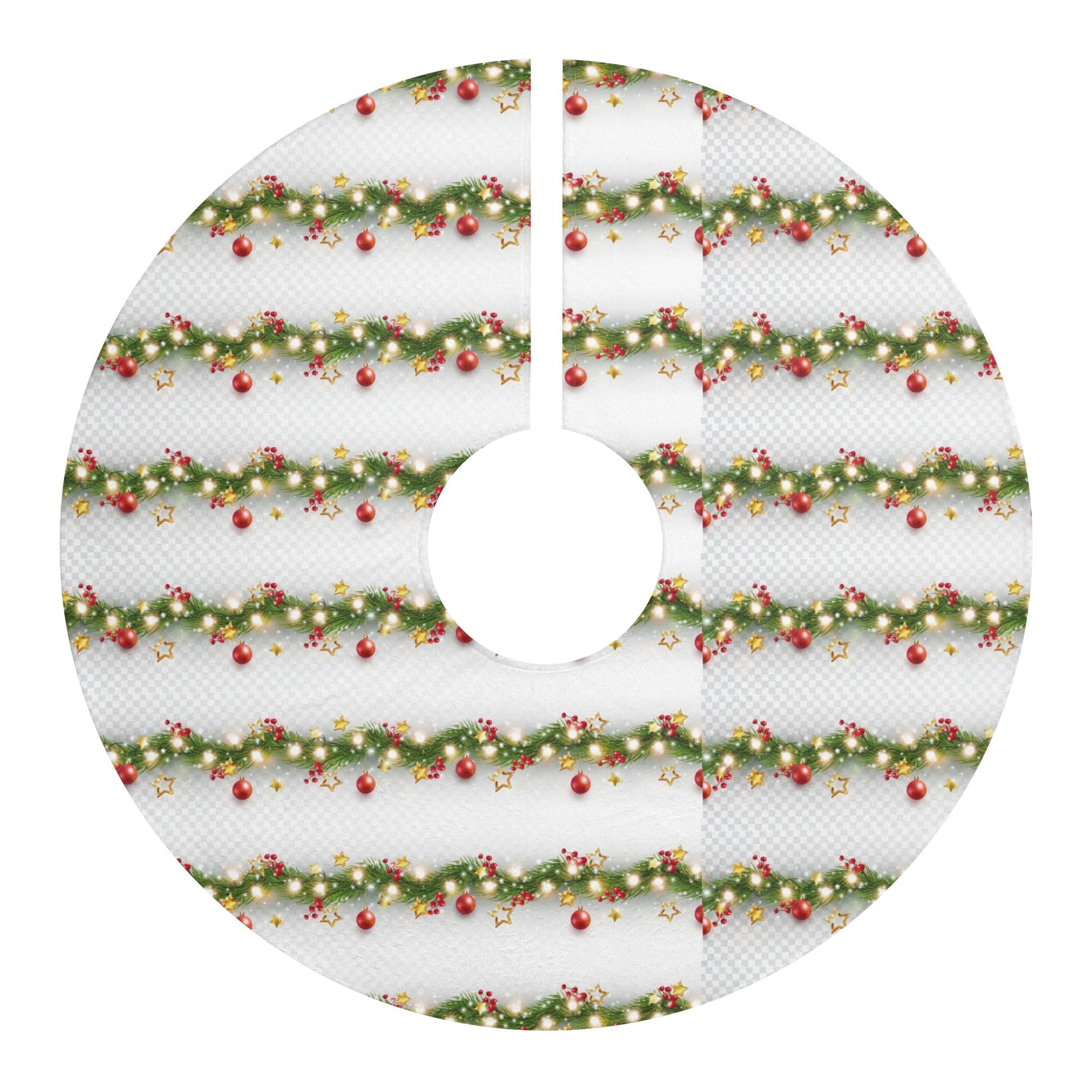 Christmas Tree Skirts - Green Holly