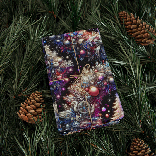 Christmas Wrapping Papers - Holiday Gift Wrap for Presents, Xmas Wrapping Sheets, Festive Wrapping Supplies, Decorative Wrapping Paper,