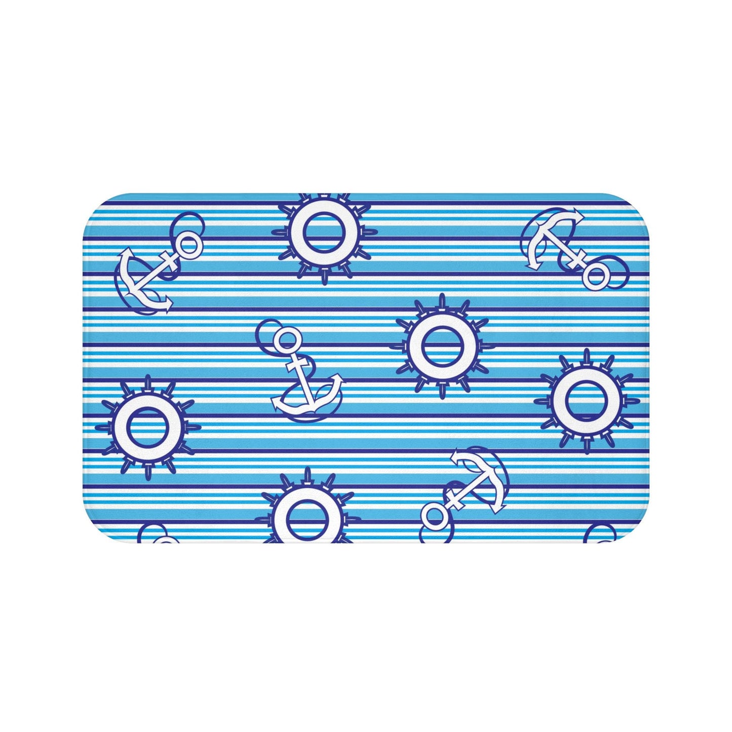 Bath Mat - Nautical Theme Anchor