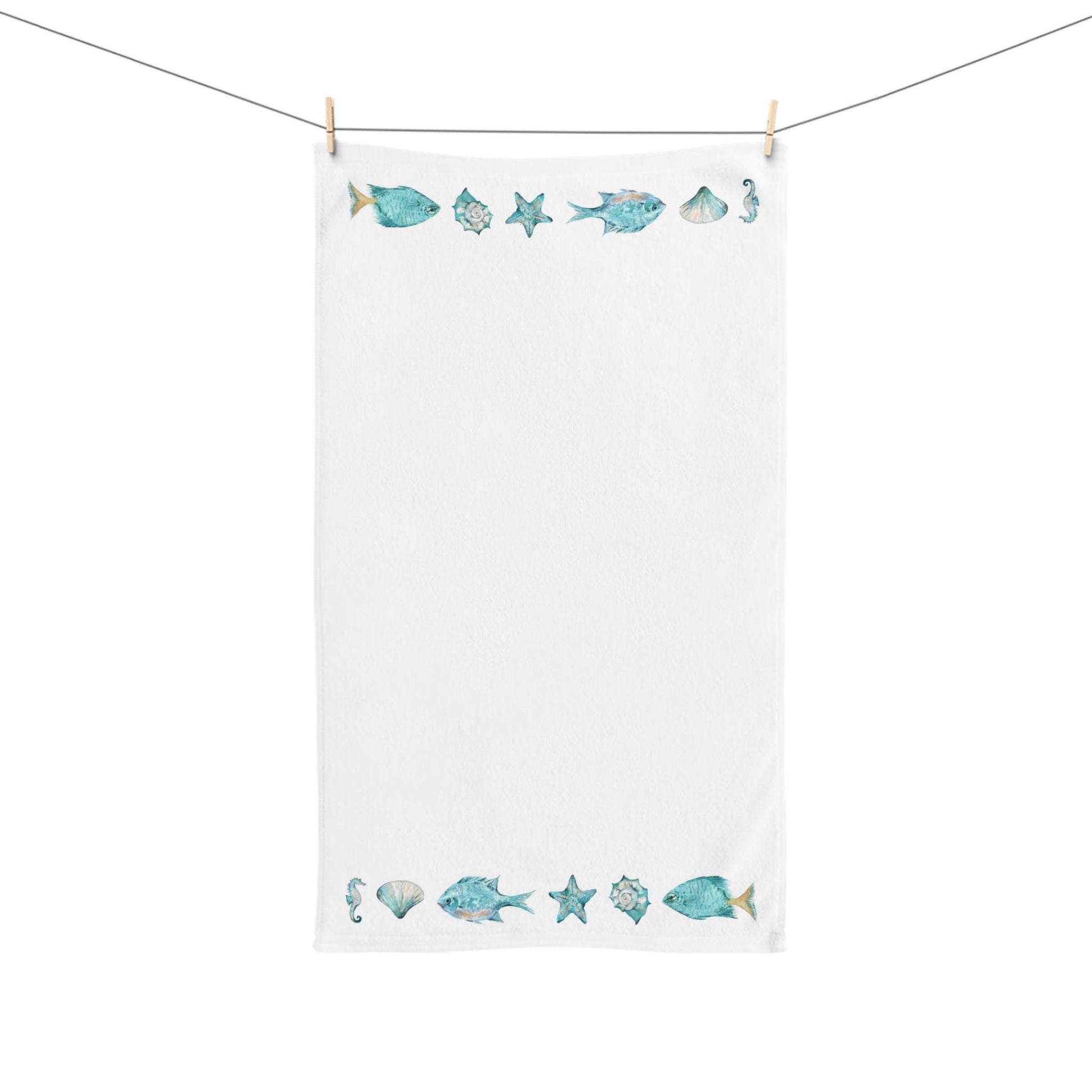 Hand Towel - KitchenTowel Ocean Theme