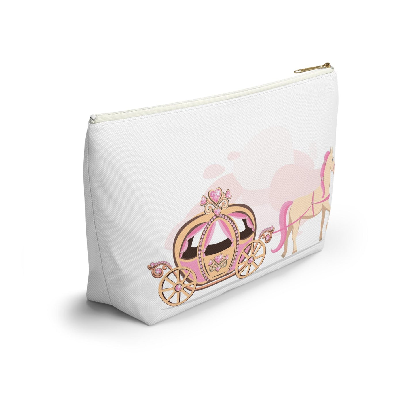 Accessory Pouch w T-bottom - Makeup Bag for Women