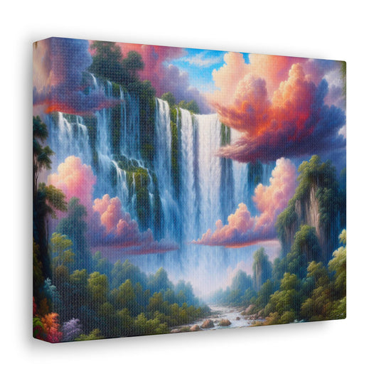 Canvas Gallery Wraps - Waterfall Print Wall Art