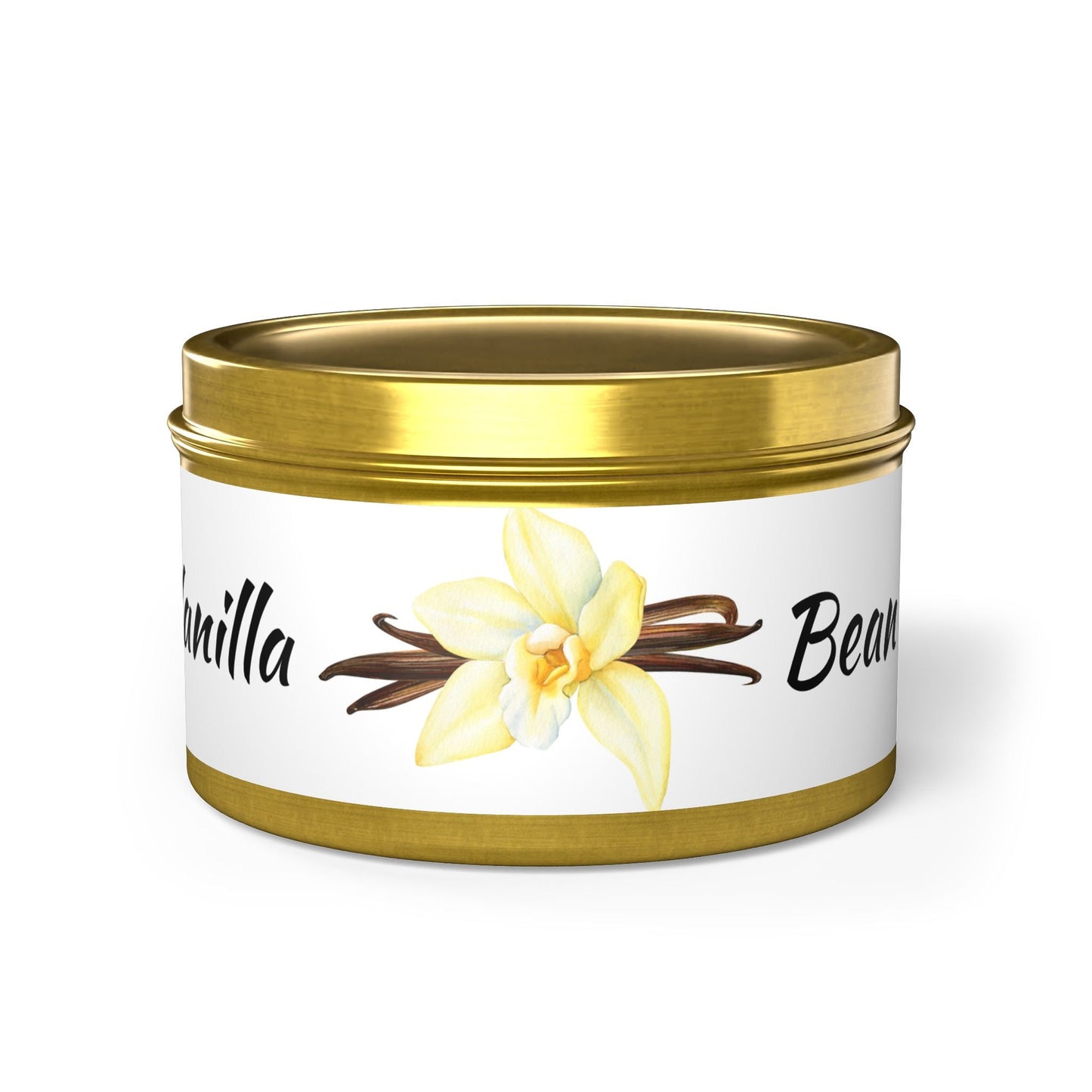 Tin Candles - Soy - Vanilla Bean Scent