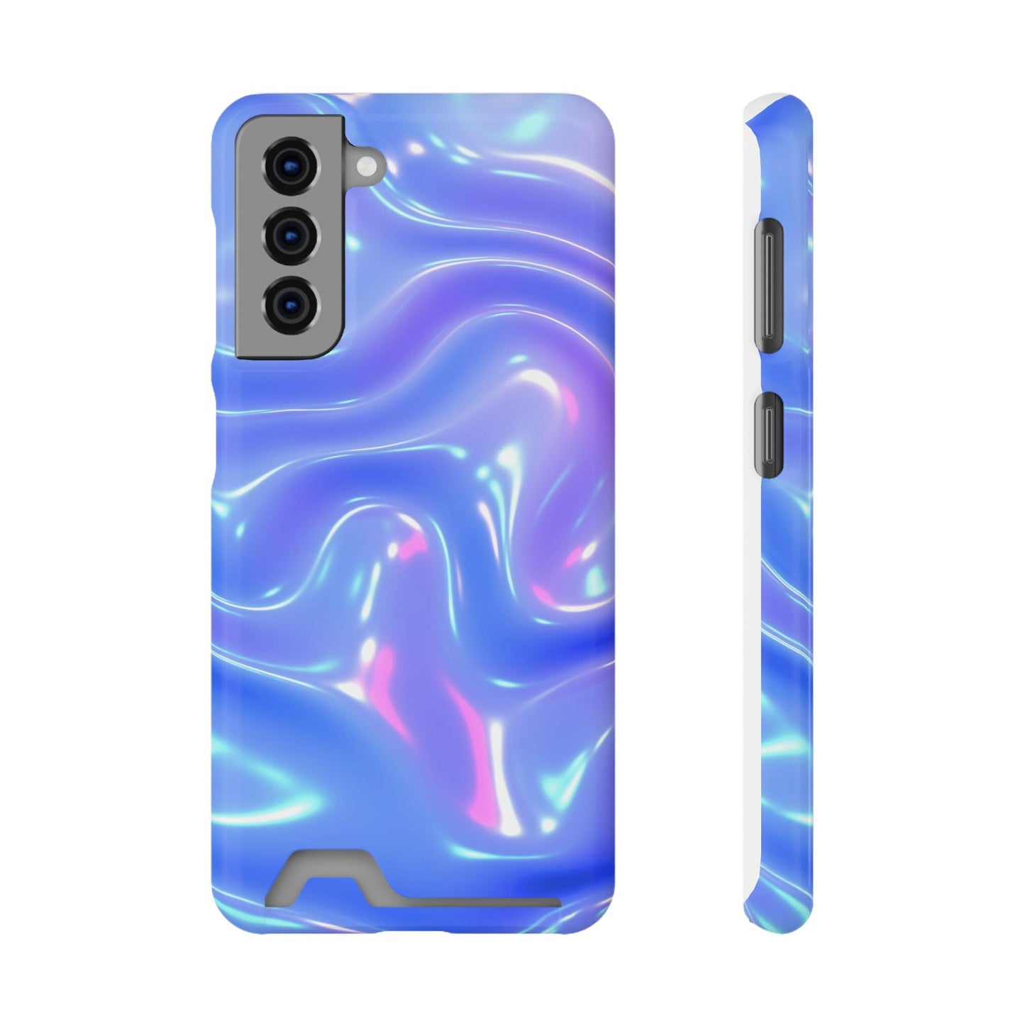 Phone Case Skin With Card Holder - iPhone and Samsung Galaxy Models