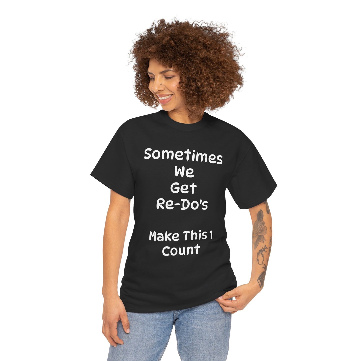 Unisex Heavy Cotton Tee - Assorted Colors - Humor Quotes