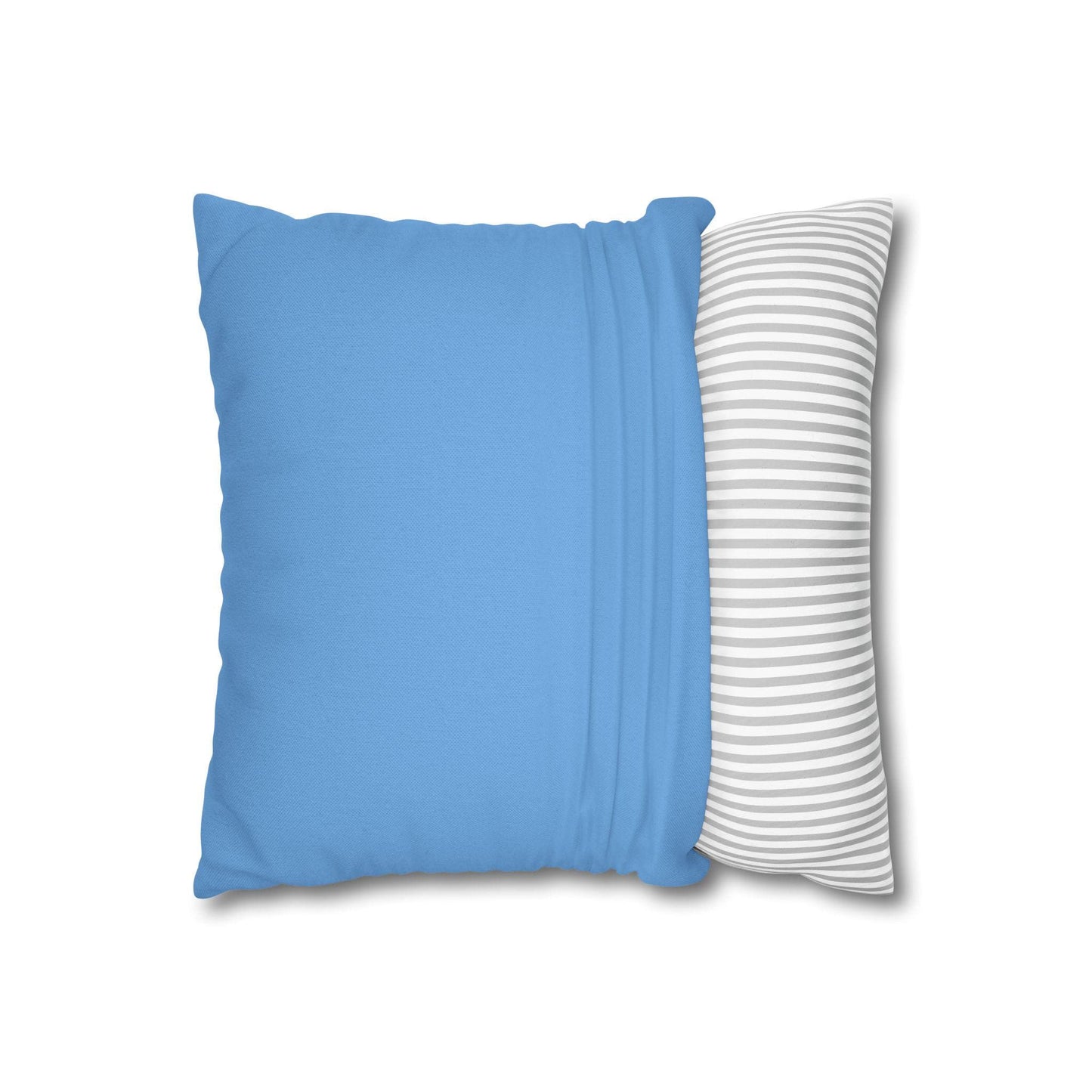 Spun Polyester Square Pillowcase - Coastal Ocean Beach Theme