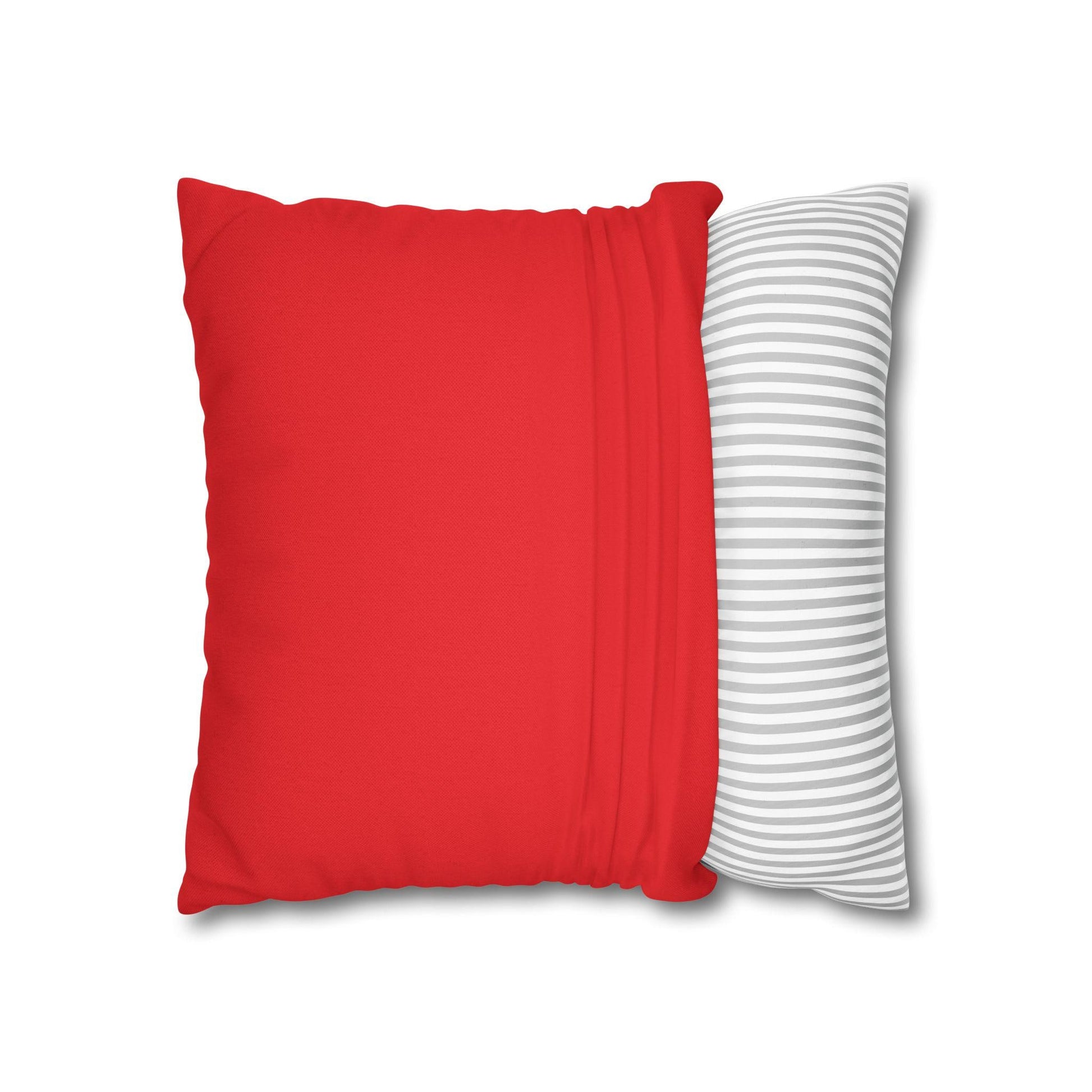 Spun Polyester Square Pillowcase - Love