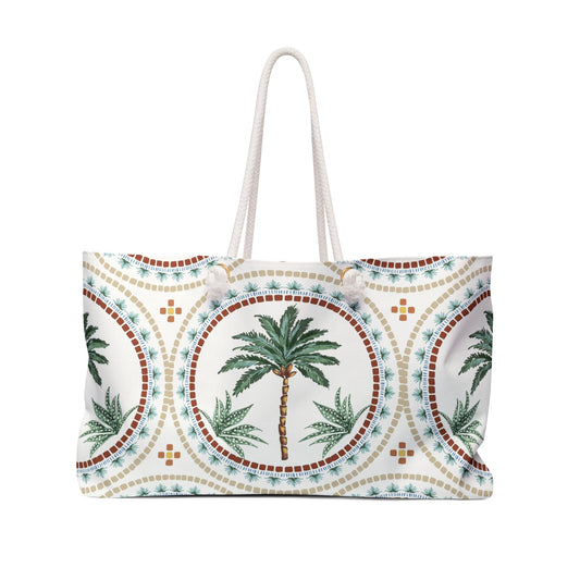 Weekender Bag Tote Beach Bag - Palm Tree