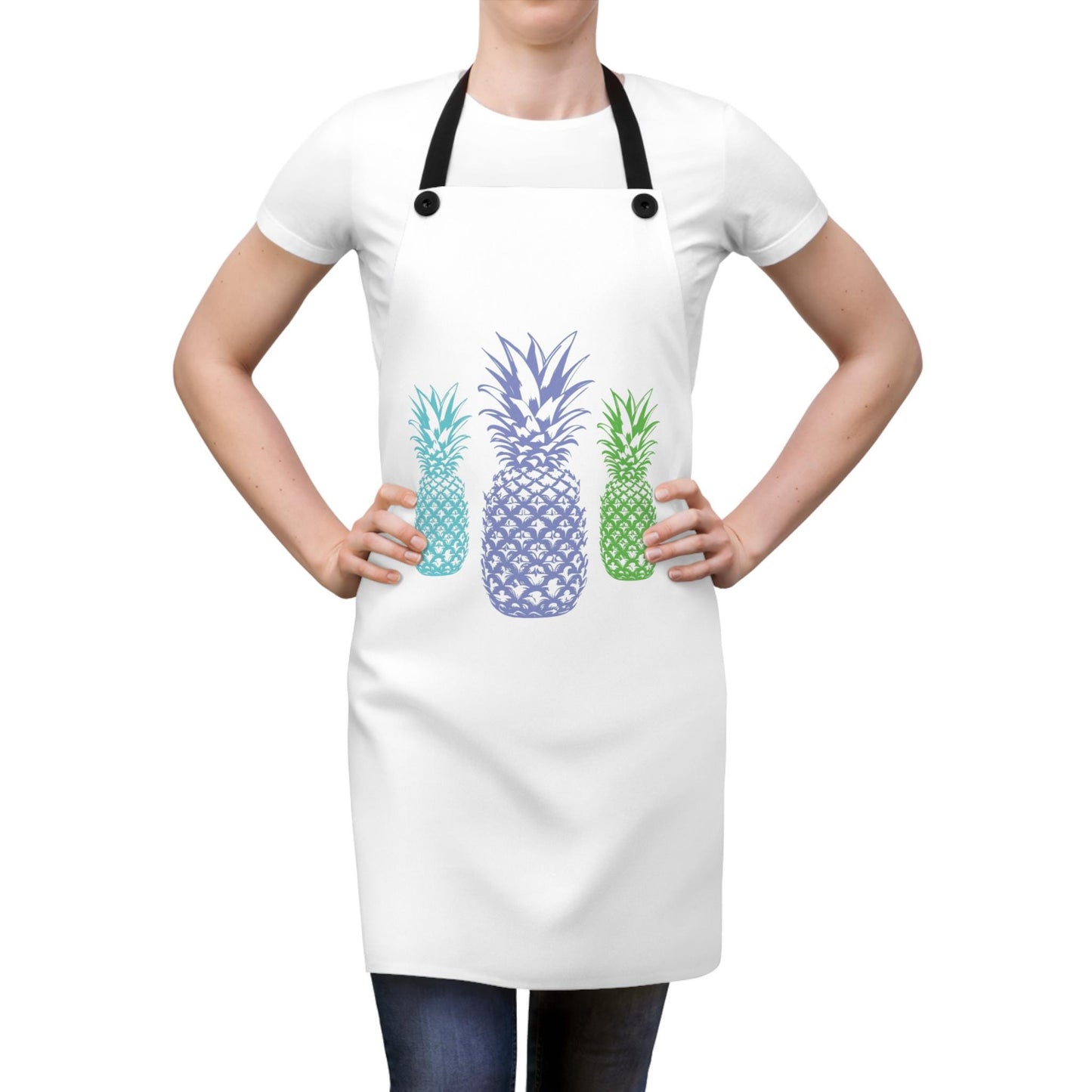 Pineapple Cooking Kitchen Apron