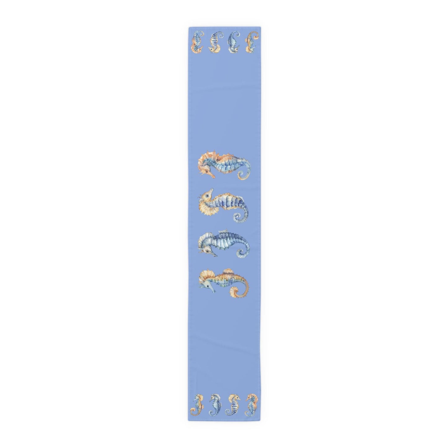 Table Runner (Cotton, Poly) - Seahorse