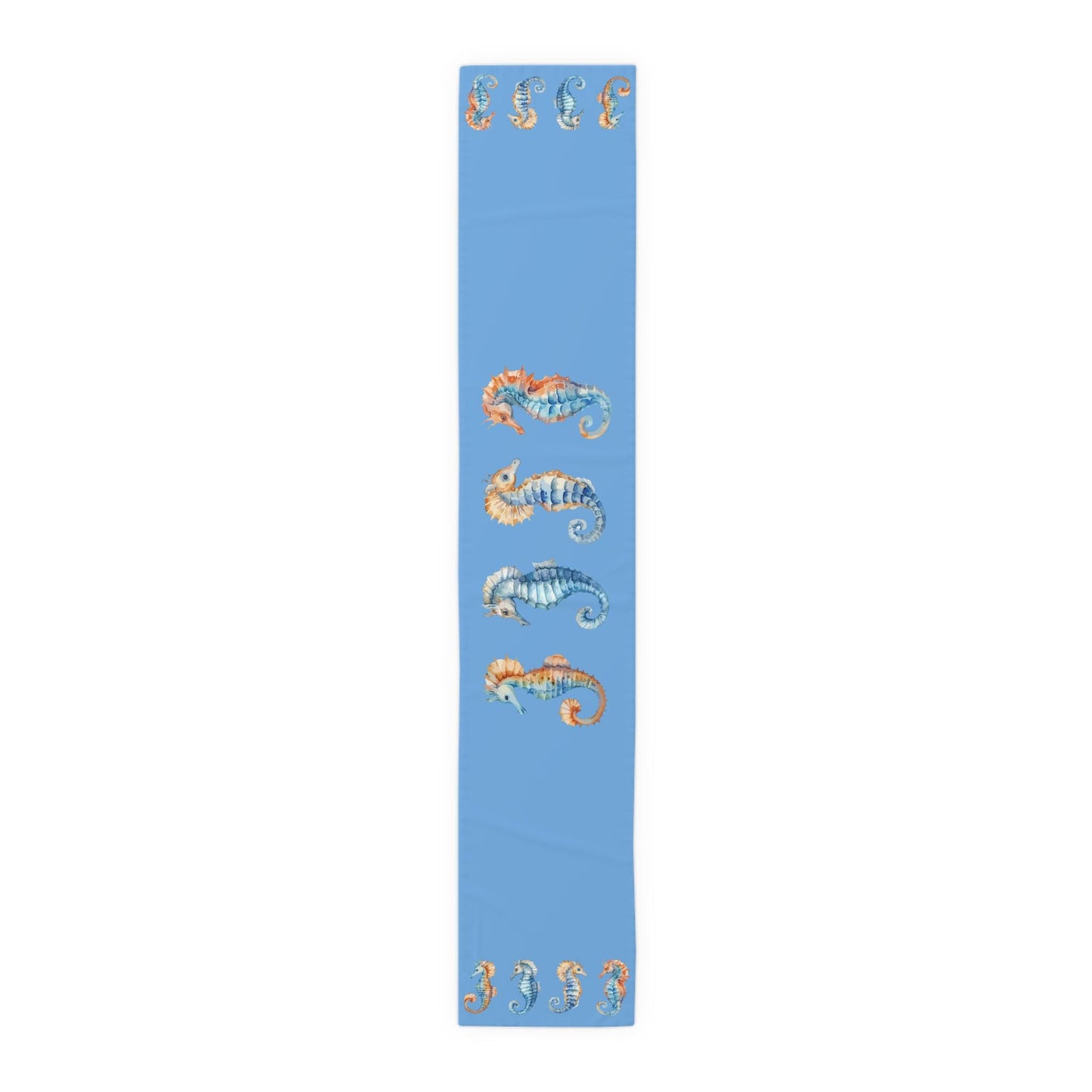 Table Runner (Cotton, Poly) - Seahorse