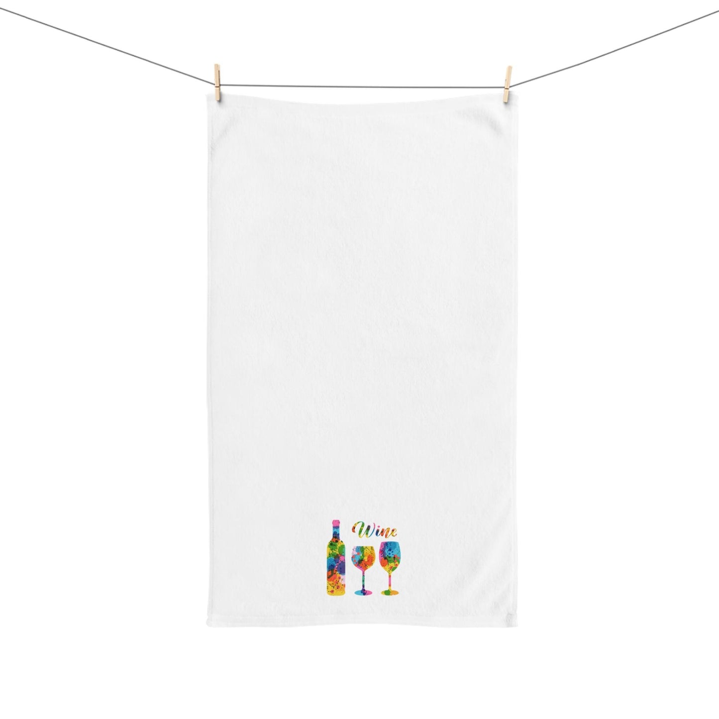 Hand Towel - Wine Kitchen Towel